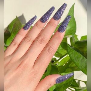 Coffin/Ballerina Shaped Press-On Nails